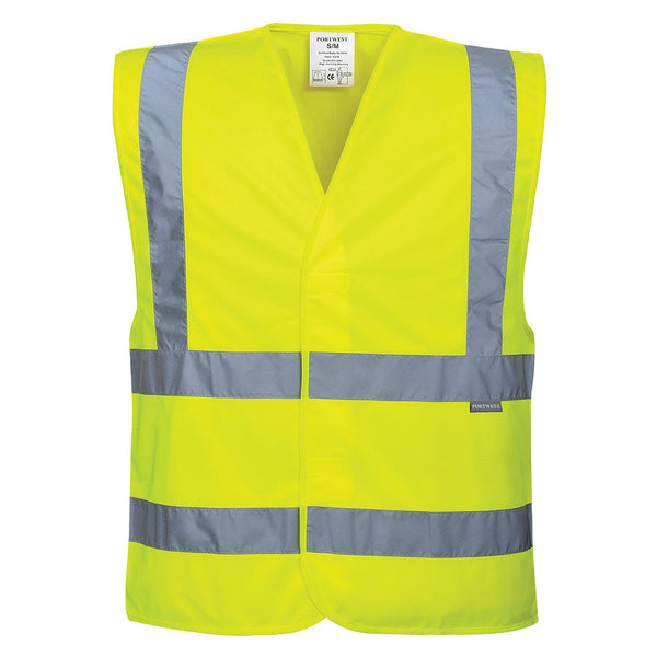Colete de banda e bracelete Hi-Vis-Amarelo-S/M-RAG-Tailors-Fardas-e-Uniformes-Vestuario-Pro