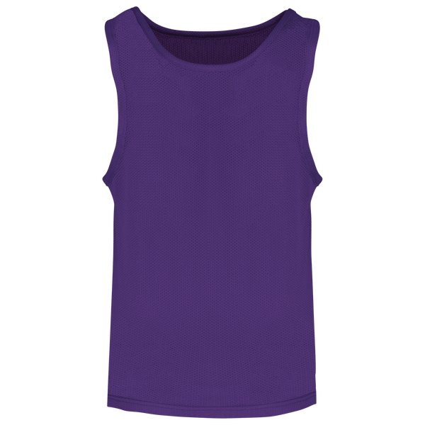 Colete multidesportos de criança malha leve e perfurada-Roxo Desportivo-10/14 ANOS-RAG-Tailors-Fardas-e-Uniformes-Vestuario-Pro