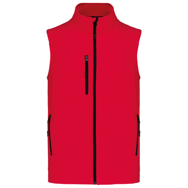 Colete softshell de homem-Vermelho-XS-RAG-Tailors-Fardas-e-Uniformes-Vestuario-Pro