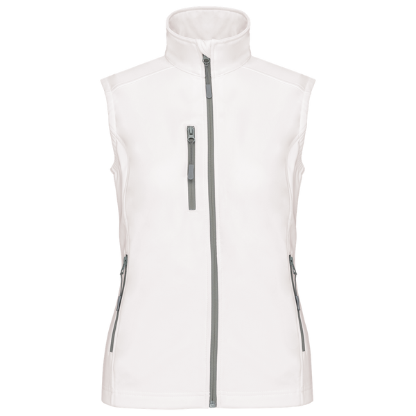 Colete softshell de senhora-Branco-M-RAG-Tailors-Fardas-e-Uniformes-Vestuario-Pro