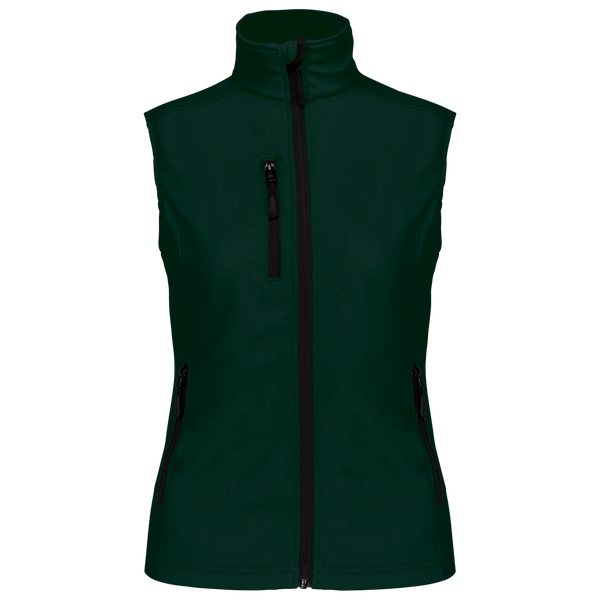 Colete softshell de senhora-Verde Garrafa-M-RAG-Tailors-Fardas-e-Uniformes-Vestuario-Pro