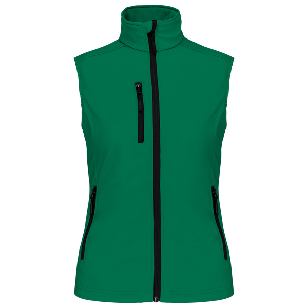 Colete softshell de senhora-Verde Kelly-M-RAG-Tailors-Fardas-e-Uniformes-Vestuario-Pro