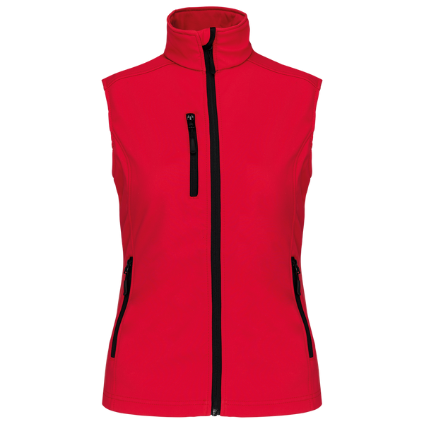Colete softshell de senhora-Vermelho-M-RAG-Tailors-Fardas-e-Uniformes-Vestuario-Pro