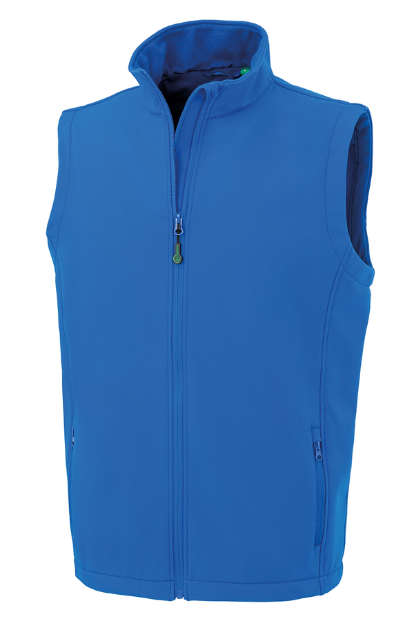 Colete softshell reciclado de homem-Azul Royal-L-RAG-Tailors-Fardas-e-Uniformes-Vestuario-Pro
