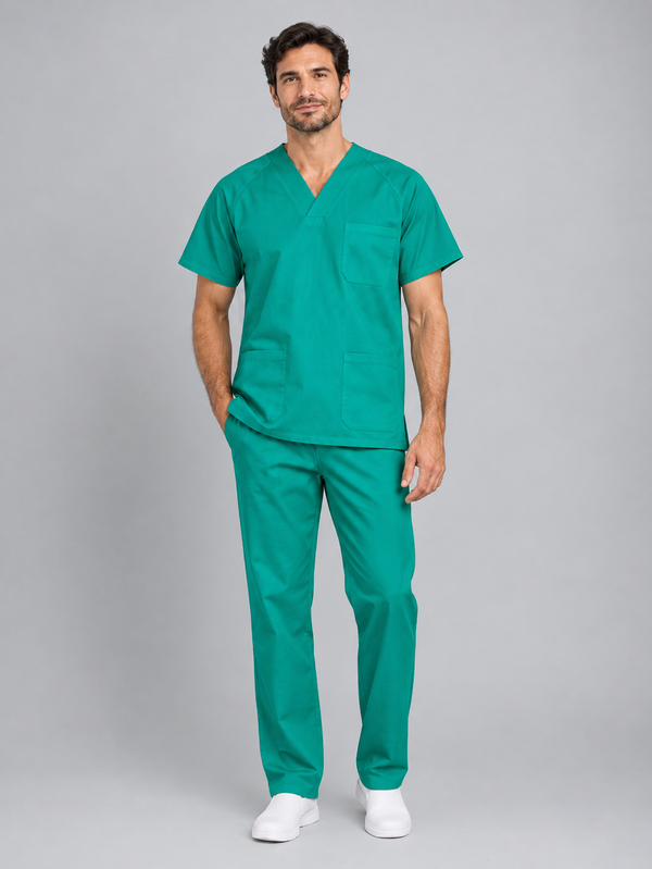 Conjunto Pijama Cirúrgico Meriva-Verde-XS-RAG-Tailors-Fardas-e-Uniformes-Vestuario-Pro