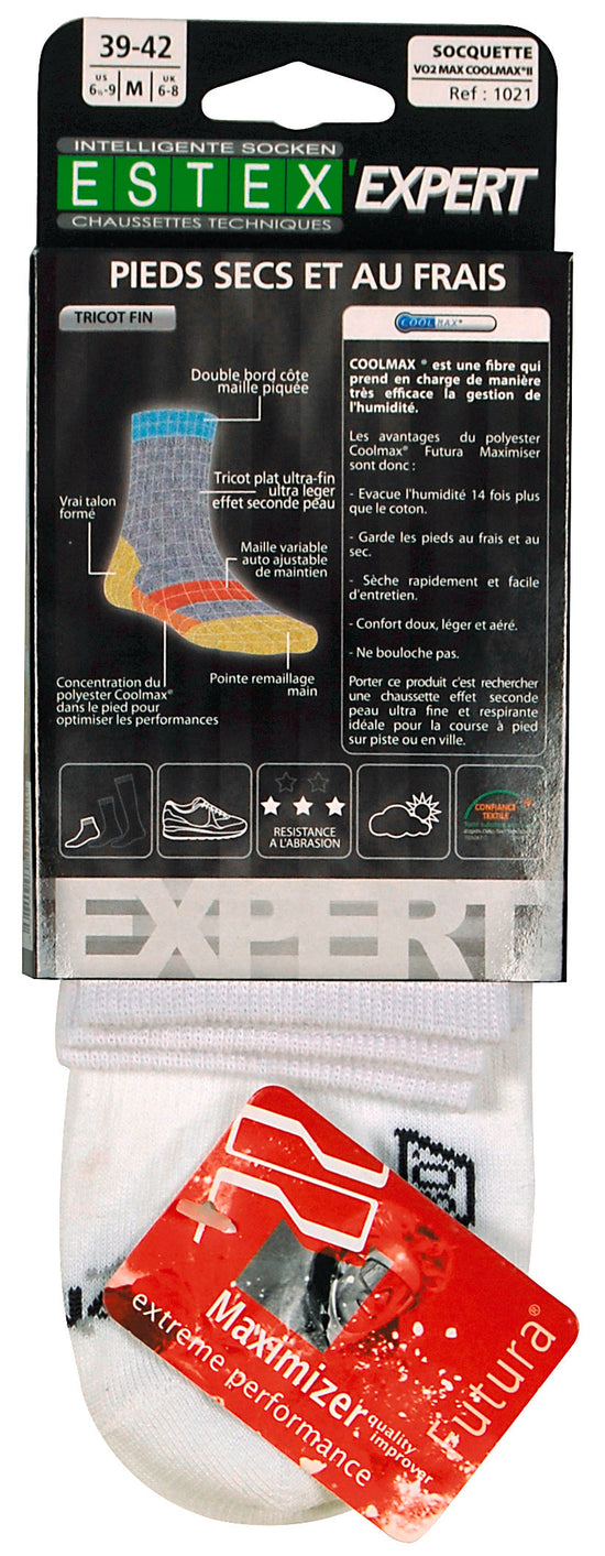 Conjunto de 2 pares de meias VO2 Coolmax-RAG-Tailors-Fardas-e-Uniformes-Vestuario-Pro