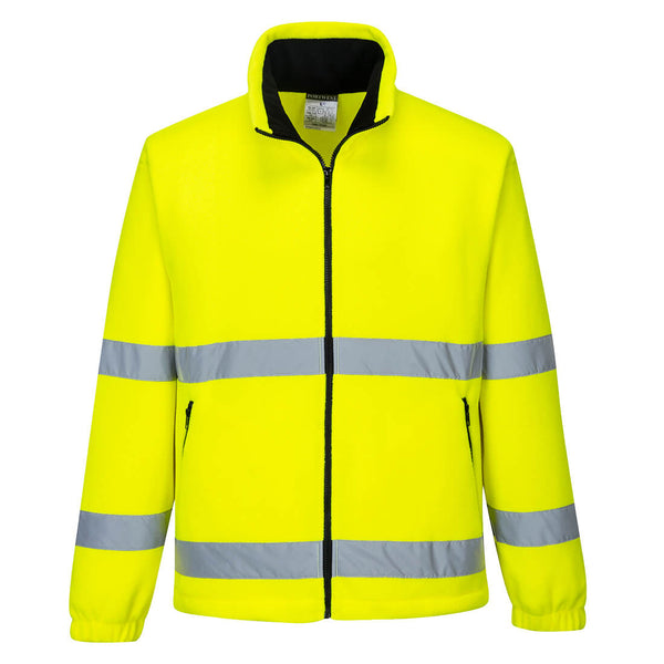 Corta-vento Hi-Vis Fleece-Amarelo-S-RAG-Tailors-Fardas-e-Uniformes-Vestuario-Pro