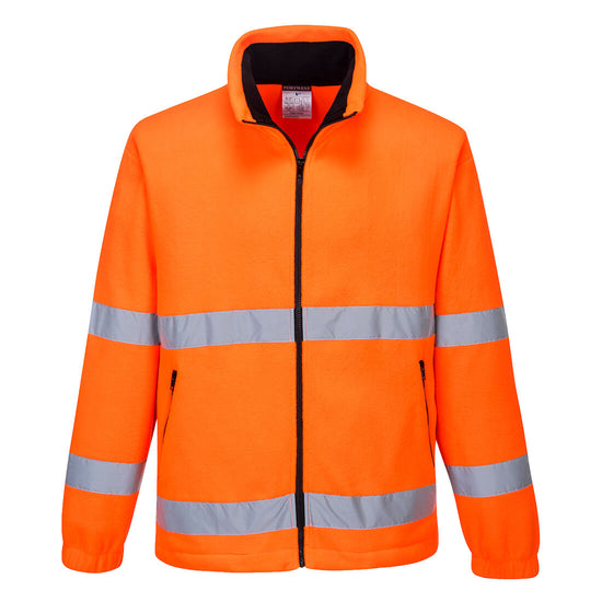 Corta-vento Hi-Vis Fleece-Laranja-L-RAG-Tailors-Fardas-e-Uniformes-Vestuario-Pro