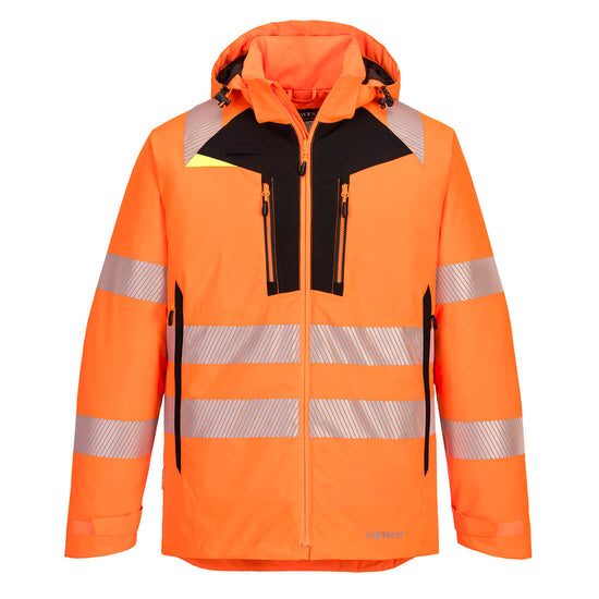 DX4 Casaco de Inverno Alta Visibilidade-Laranja/Preto-S-RAG-Tailors-Fardas-e-Uniformes-Vestuario-Pro
