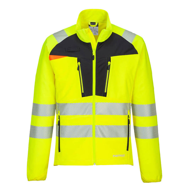 DX4 Hi-Vis Base Layer-Amarelo/Preto-5XL-RAG-Tailors-Fardas-e-Uniformes-Vestuario-Pro