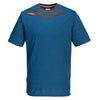 DX4 T-Shirt S/S-Azul Metro-L-RAG-Tailors-Fardas-e-Uniformes-Vestuario-Pro