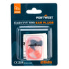 Tampões Auriculares com Fio TPR de Ajuste Fácil (1 Par)-Laranja-Único-RAG-Tailors-Fardas-e-Uniformes-Vestuario-Pro