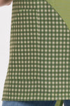Estola Cruzada para Educadoras com Padrão Xadrez Verde-RAG-Tailors-Fardas-e-Uniformes-Vestuario-Pro