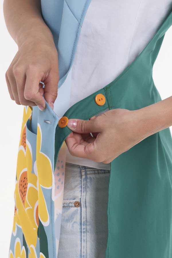 Estola Girasóis Dyneke, modelo 8315873-RAG-Tailors-Fardas-e-Uniformes-Vestuario-Pro