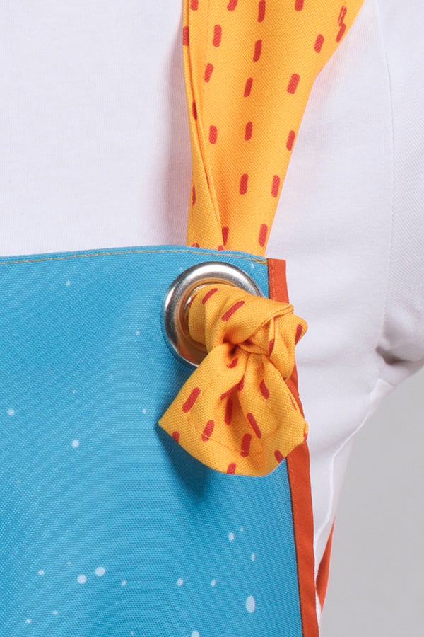 Estola de Mestra Infantil com Estampado de Animalinhos e Alças-RAG-Tailors-Fardas-e-Uniformes-Vestuario-Pro