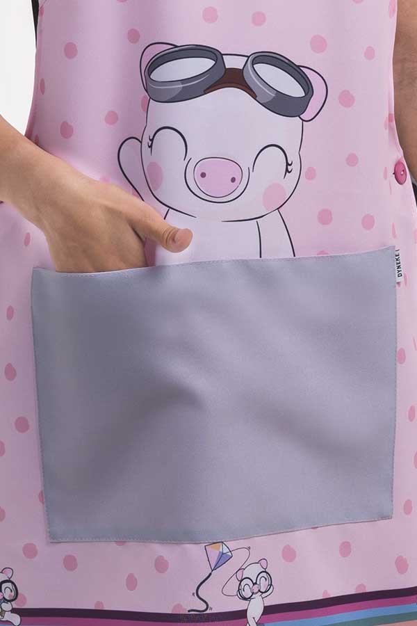 Estola de Mestre Infantil Cerdito - Dyneke 8316889-RAG-Tailors-Fardas-e-Uniformes-Vestuario-Pro