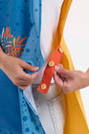 Estola para Professora com Ramo de Flores e Botões Laterais-RAG-Tailors-Fardas-e-Uniformes-Vestuario-Pro