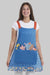 Estola para Professora com Ramo de Flores e Botões Laterais-Única - 8325886-UNICA-RAG-Tailors-Fardas-e-Uniformes-Vestuario-Pro