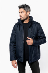 FACTORY - JACKET WITH REMOVABLE SLEEVES