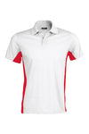 FLAG - POLO PIQUÉ BICOLOR-Branco / Vermelho-S-RAG-Tailors-Fardas-e-Uniformes-Vestuario-Pro