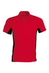 FLAG - POLO PIQUÉ BICOLOR-Vermelho / Preto-S-RAG-Tailors-Fardas-e-Uniformes-Vestuario-Pro