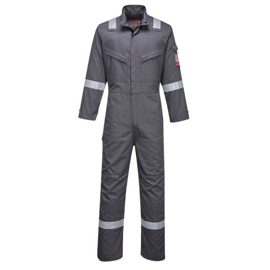Fato Macaco Bizflame Ultra Anti-estático-Cinzento-L-RAG-Tailors-Fardas-e-Uniformes-Vestuario-Pro