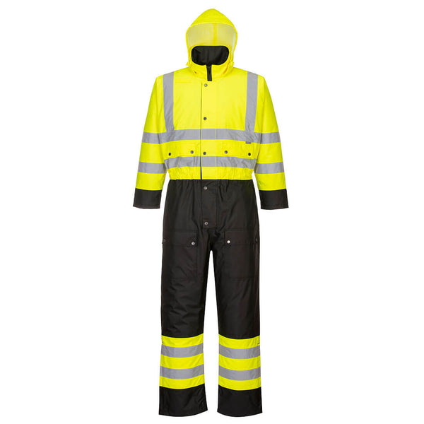 Fato Macaco Contrast - Forrado-Amarelo/Preto-S-RAG-Tailors-Fardas-e-Uniformes-Vestuario-Pro