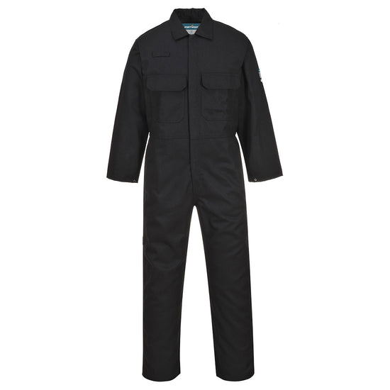 Fato Macaco Ignífugo Bizweld-Preto-XS-RAG-Tailors-Fardas-e-Uniformes-Vestuario-Pro