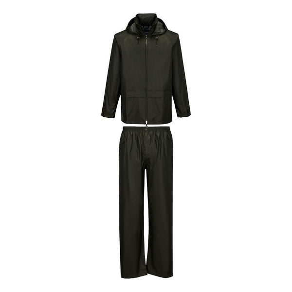 Fato de Chuva Essentials (2 peças)-Verde-S-RAG-Tailors-Fardas-e-Uniformes-Vestuario-Pro