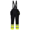 Fato de Macaco DX4 de Alta Visibilidade Classe 1-Amarelo/preto-S-RAG-Tailors-Fardas-e-Uniformes-Vestuario-Pro