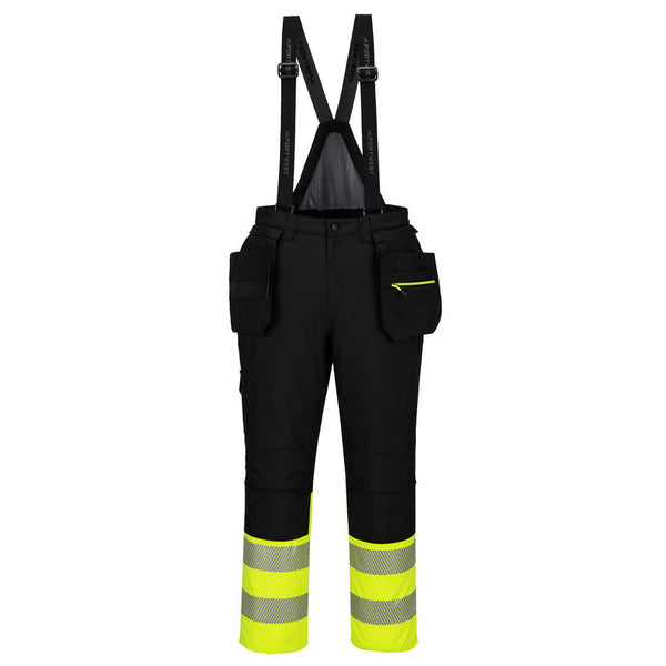 Fato de Macaco DX4 de Alta Visibilidade Classe 1-Amarelo/preto-S-RAG-Tailors-Fardas-e-Uniformes-Vestuario-Pro