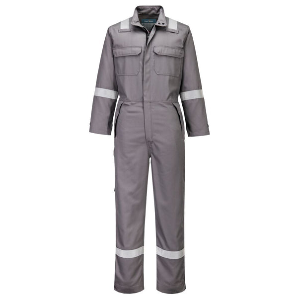 Fato de Macaco FR Resistente a Produtos Químicos-Cinzento-S-RAG-Tailors-Fardas-e-Uniformes-Vestuario-Pro