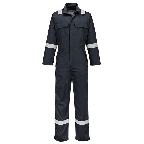 Fato de Macaco FR Resistente a Produtos Químicos-Preto-XS-RAG-Tailors-Fardas-e-Uniformes-Vestuario-Pro