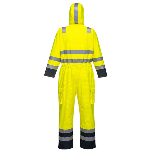 Fato de Macaco Impermeável de Alta Visibilidade Bizflame Multi-RAG-Tailors-Fardas-e-Uniformes-Vestuario-Pro