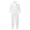 Fato de Macaco Microporoso BizTex com Cobre-Botas Tipo 5/6-Branco-S-RAG-Tailors-Fardas-e-Uniformes-Vestuario-Pro