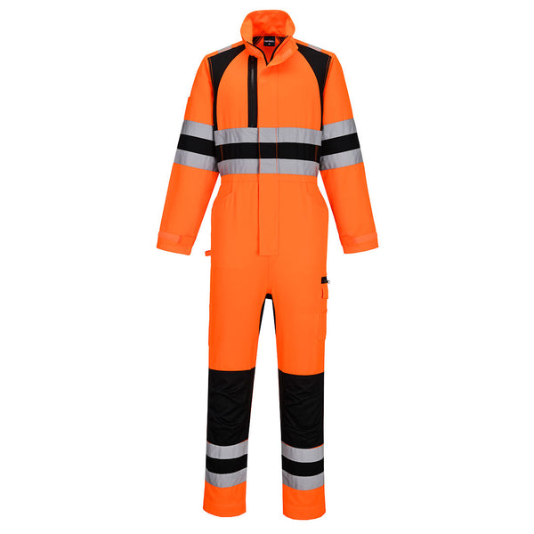 Fato de Trabalho WX2 Eco de Alta Visibilidade-Laranja/preto-S-RAG-Tailors-Fardas-e-Uniformes-Vestuario-Pro