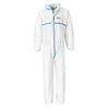 Fato-macaco BizTex Microporoso Tipo 4/5/6 (Pack de 50) Branco
