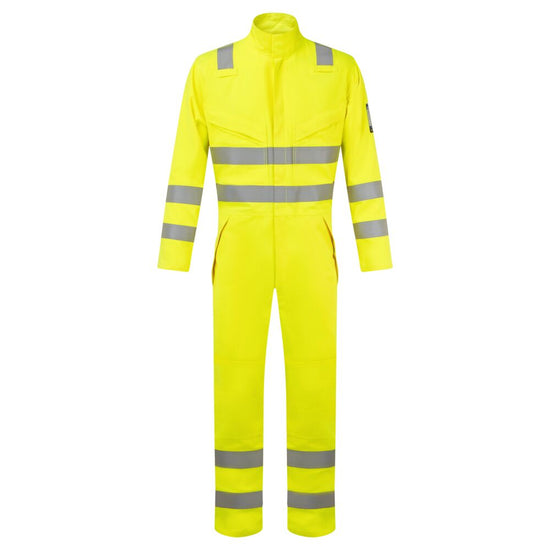 Fato-macaco FR Multi-Norm de Alta Visibilidade Modaflame Work-Amarelo-S-RAG-Tailors-Fardas-e-Uniformes-Vestuario-Pro