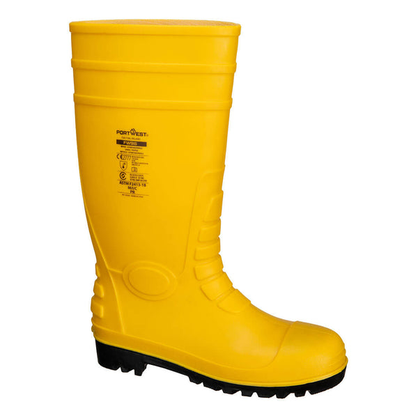 Galocha Wellington S5 de Segurança Total-Amarelo-36-RAG-Tailors-Fardas-e-Uniformes-Vestuario-Pro