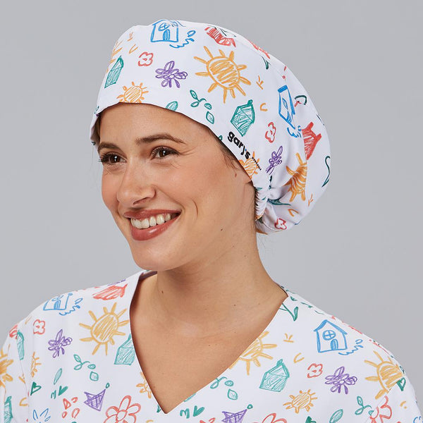 Gorro Cirúrgico com Elástico em Microfibra-Crayon - 2914-U-RAG-Tailors-Fardas-e-Uniformes-Vestuario-Pro