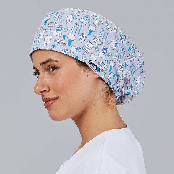 Gorro Cirúrgico com Elástico em Microfibra-Dentik - 2926-U-RAG-Tailors-Fardas-e-Uniformes-Vestuario-Pro