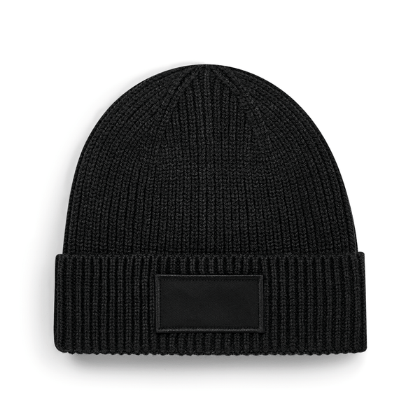Gorro Fashion com Patch Unissexo-Preto-Único-RAG-Tailors-Fardas-e-Uniformes-Vestuario-Pro