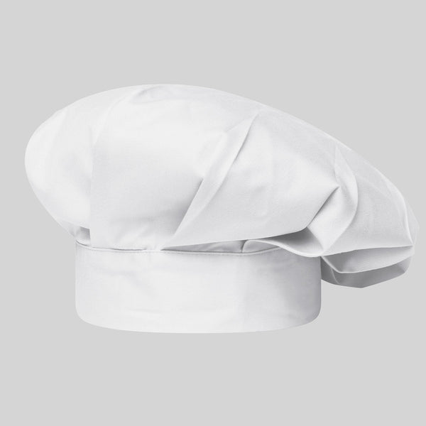 Gorro Gran Chef Branco com Velcro-RAG-Tailors-Fardas-e-Uniformes-Vestuario-Pro