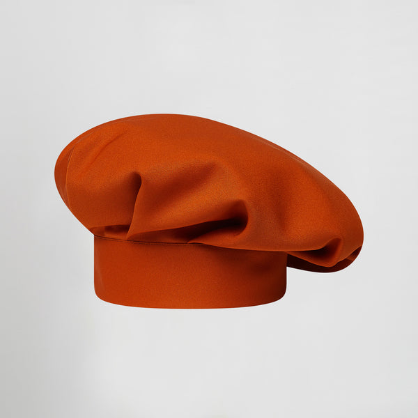 Gorro Gran Chef com Velcro em Sarja de Poliéster-Caldeira-619-Único-RAG-Tailors-Fardas-e-Uniformes-Vestuario-Pro