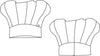 Gorro Grande Chefe Infantil Branco-RAG-Tailors-Fardas-e-Uniformes-Vestuario-Pro