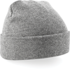 Gorro Original com Dobra Unissexo-Cinzento Mesclado-Único-RAG-Tailors-Fardas-e-Uniformes-Vestuario-Pro