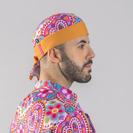 Gorro Pirata Agatha Heart Mix-Mexicano-Único-RAG-Tailors-Fardas-e-Uniformes-Vestuario-Pro