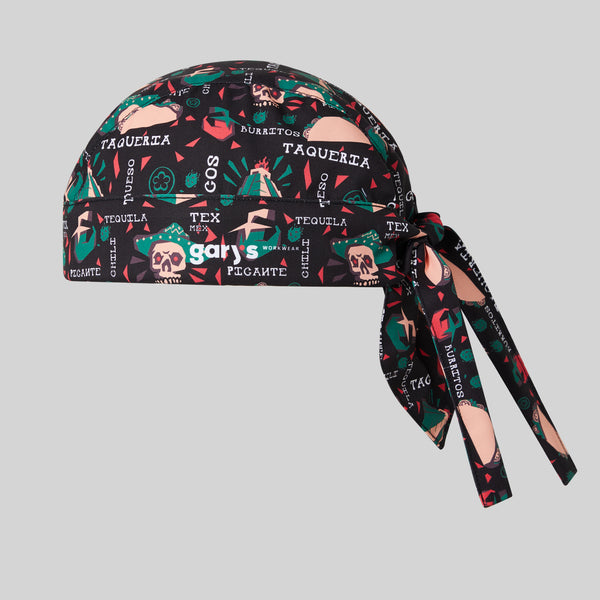 Gorro Pirata em Microfibra Estampada-RAG-Tailors-Fardas-e-Uniformes-Vestuario-Pro