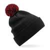 Gorro Snowstar®-Preto / Vermelho Clássico-Único-RAG-Tailors-Fardas-e-Uniformes-Vestuario-Pro