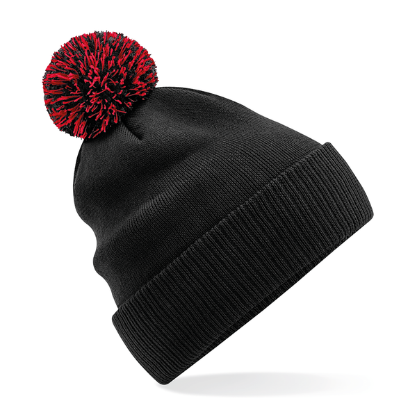 Gorro Snowstar®-Preto / Vermelho Clássico-Único-RAG-Tailors-Fardas-e-Uniformes-Vestuario-Pro